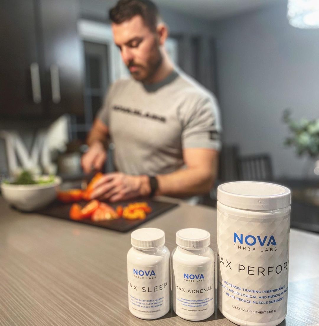 Max Adrenal on counter top