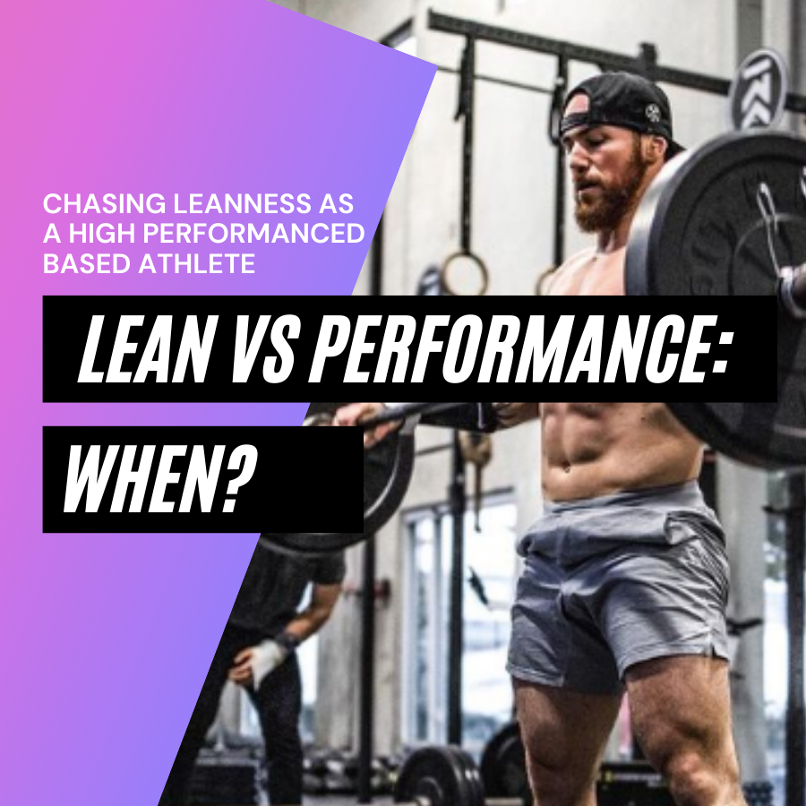 Lean vs Performance: When?