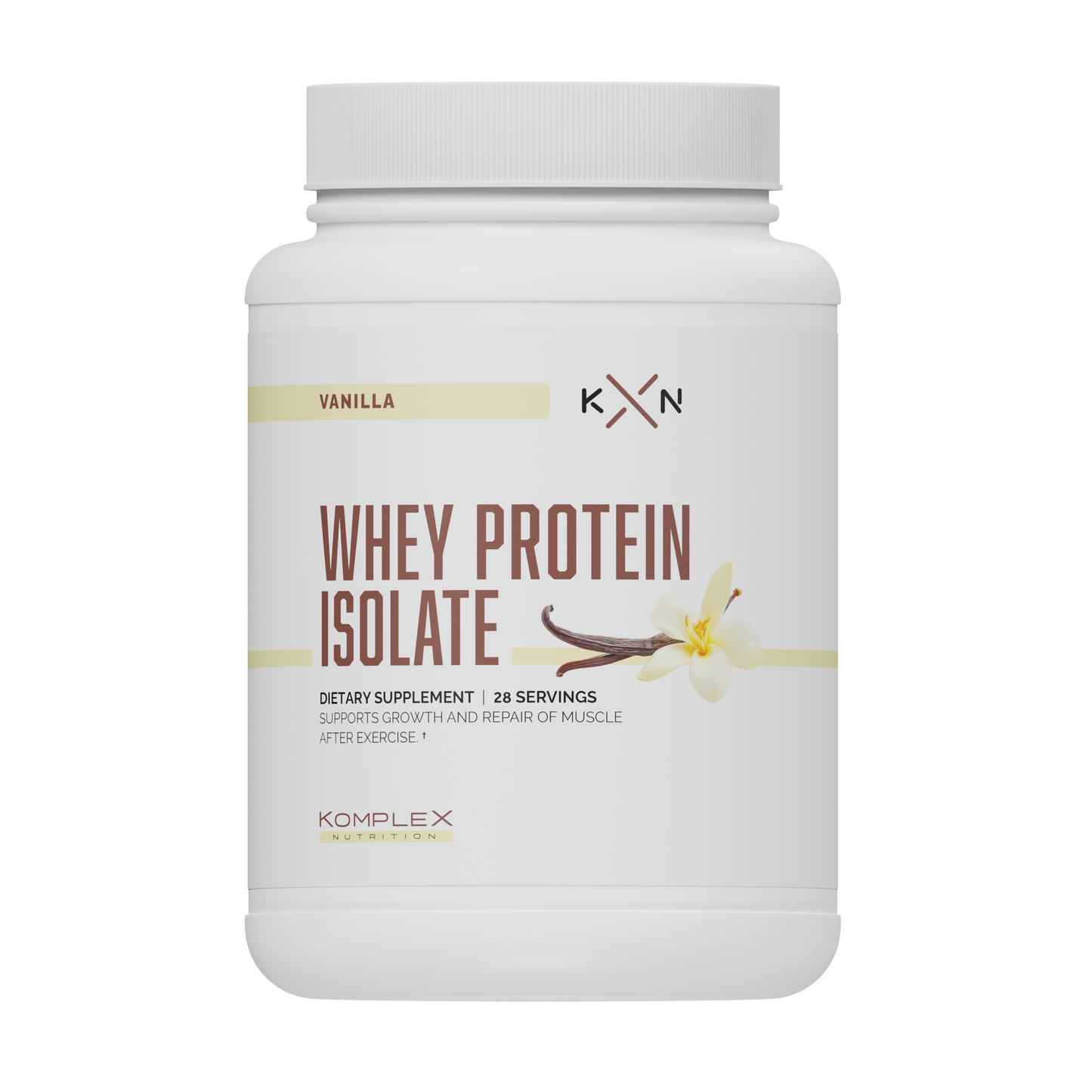 100% Whey Protein Isolate (Vanilla)