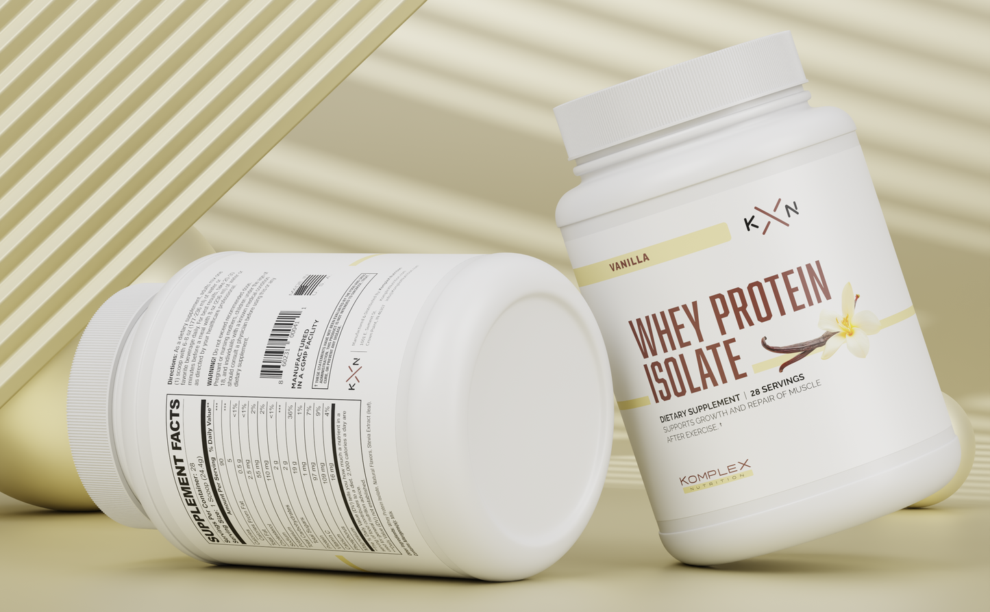 Whey Protein Isolate Bundle - Vanilla 3 Pack