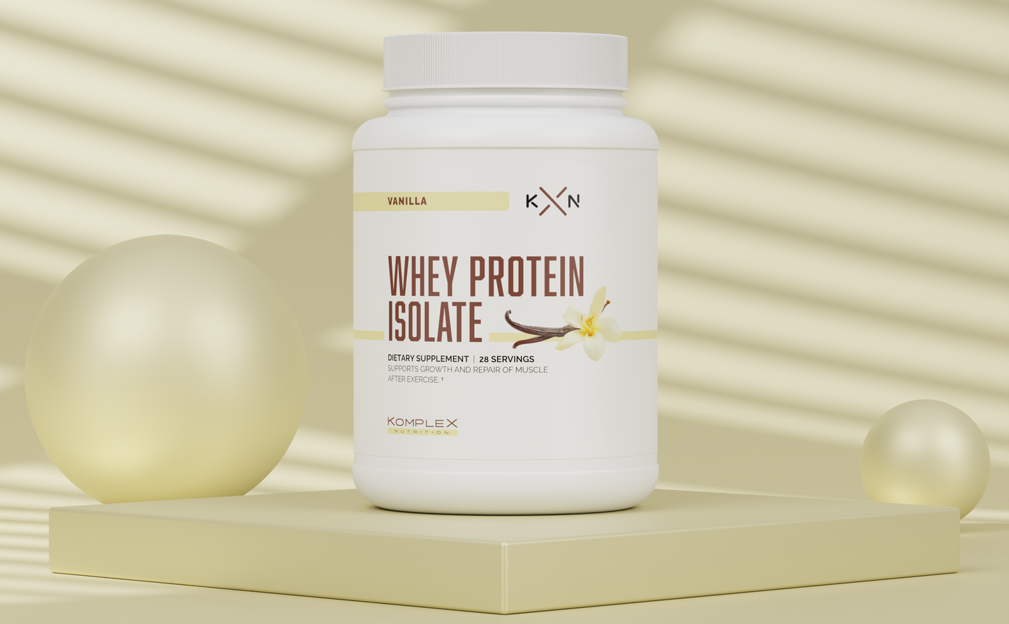 Whey Protein Isolate Bundle - Vanilla 3 Pack